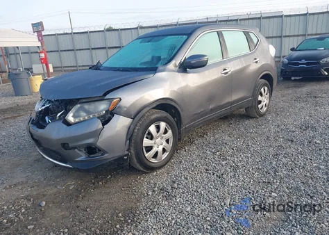 2015 Nissan Rogue S z USA, uszkodzony, nr VIN KNMAT2MT9FP556397